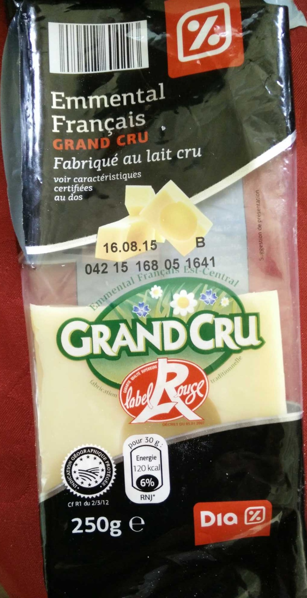 Emmental Français grand cru (32% MG) - Product - fr