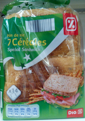 Pain de mie 7 céréales spécial sandwich - نتاج - fr