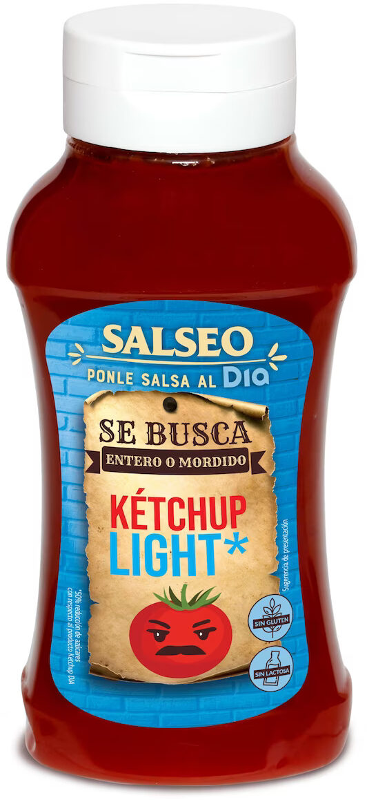 Ketchup light - Producte - es