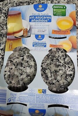 flan de huevos sinon azucares añadidos - Producte - es