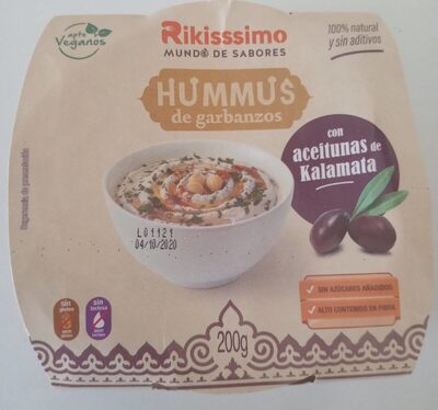 Hummus de garbanzos - Product - es