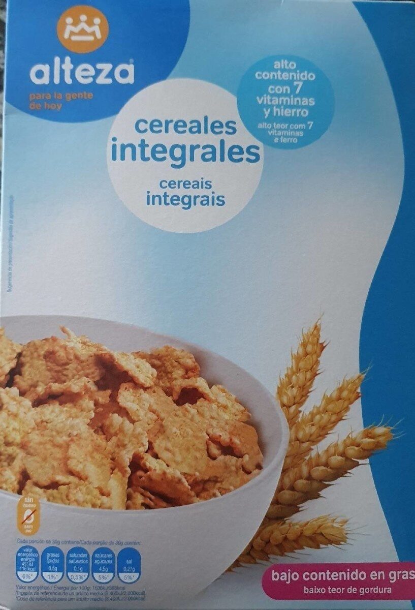 Cereales  integrales - نتاج - es