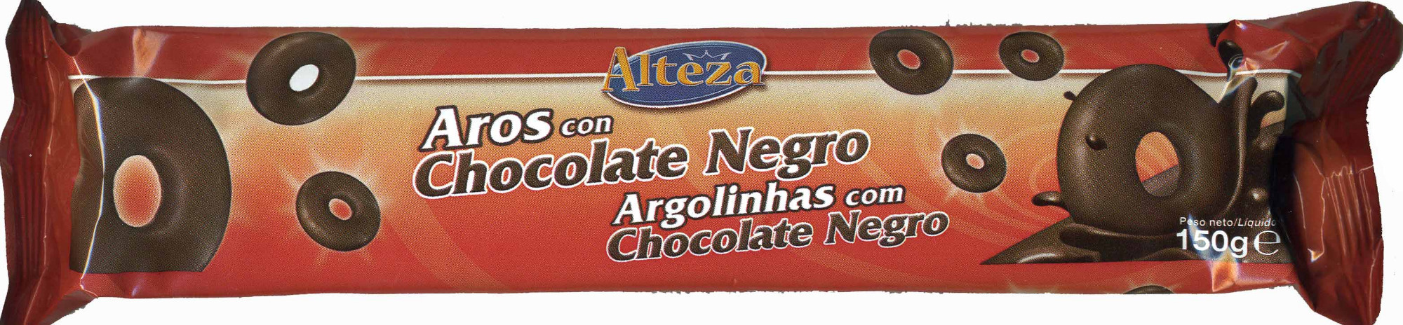 Aros de chocolate negro - Producto