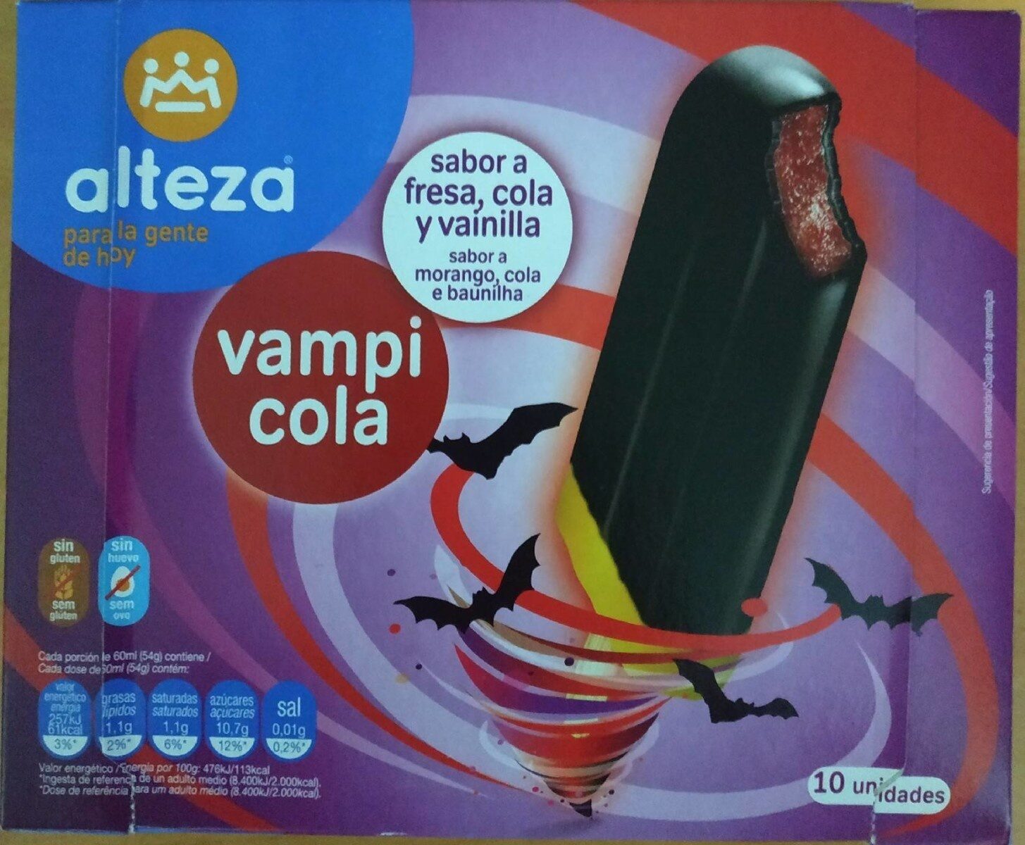 Vampi cola - Producto