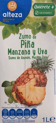 Zumo de piña manzana y uva - Producto