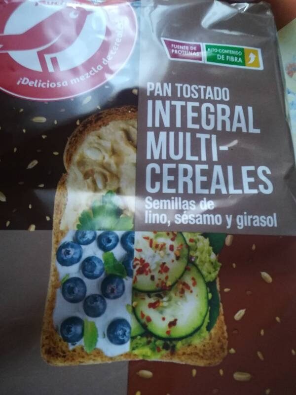 Pan tostado integral multicereales - Producto