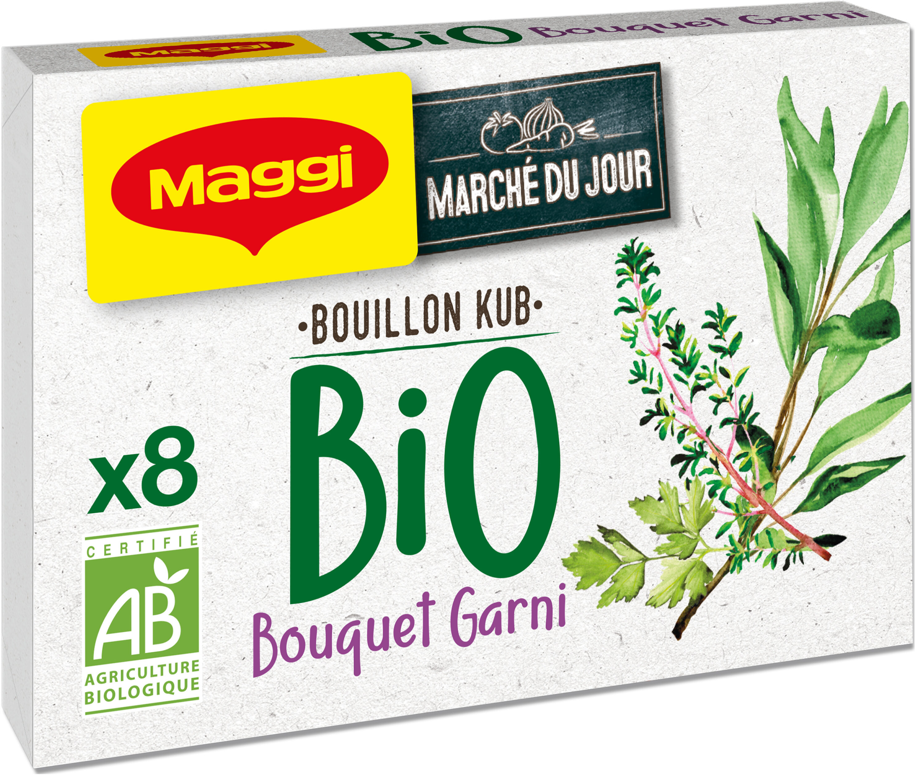 MAGGI Bouillon BIO Bouquet Garni 80g - Produit