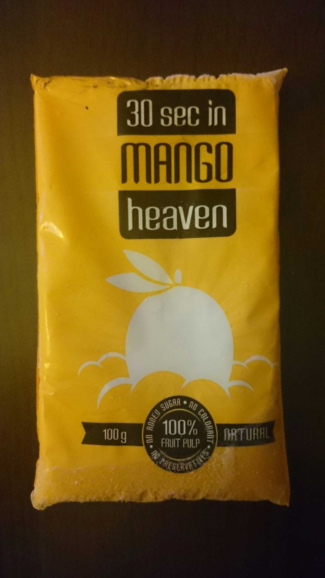 30 sec in mango heaven - Product