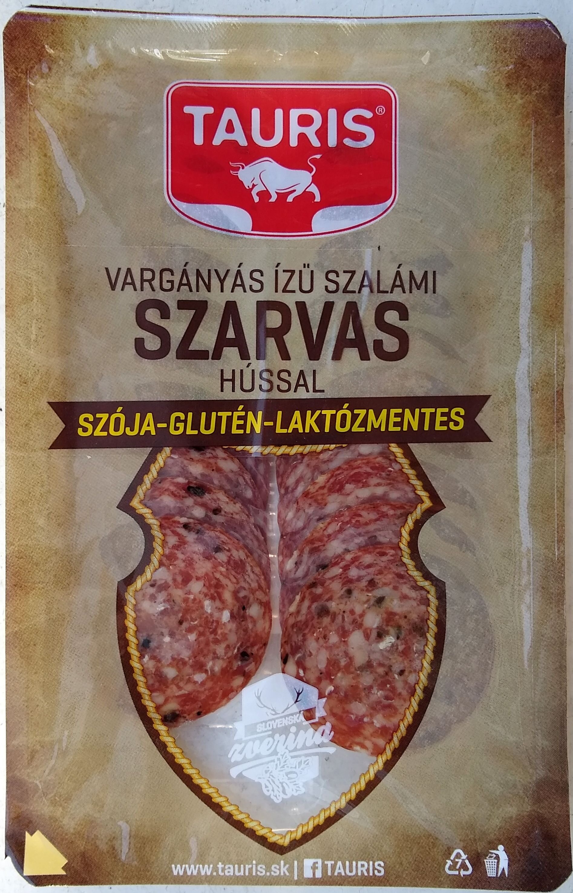Vargányás ízű szalámi szarvas hússal - Product - hu