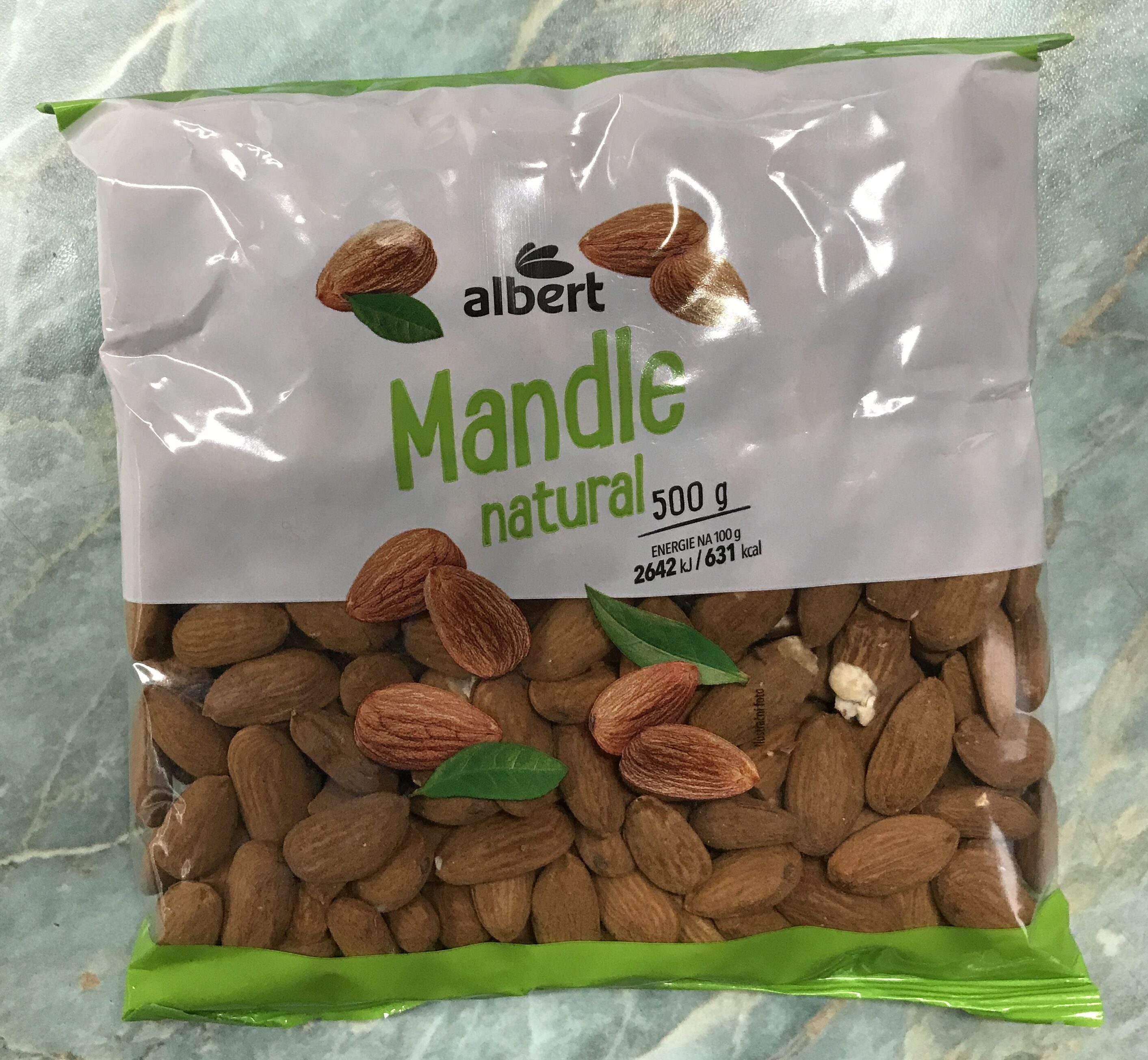 Mandle natural - Producte - cs