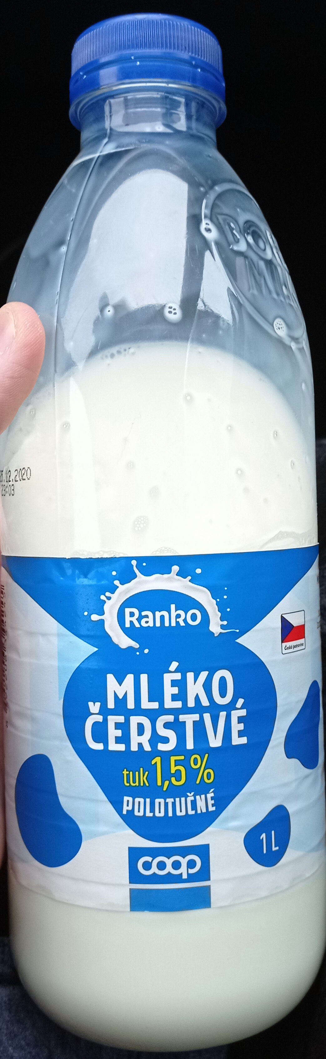 Mléko čerstvé polotučné - Produkt