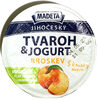 Tvaroh a Jogurt  broskev s kousky ovoce - Producto