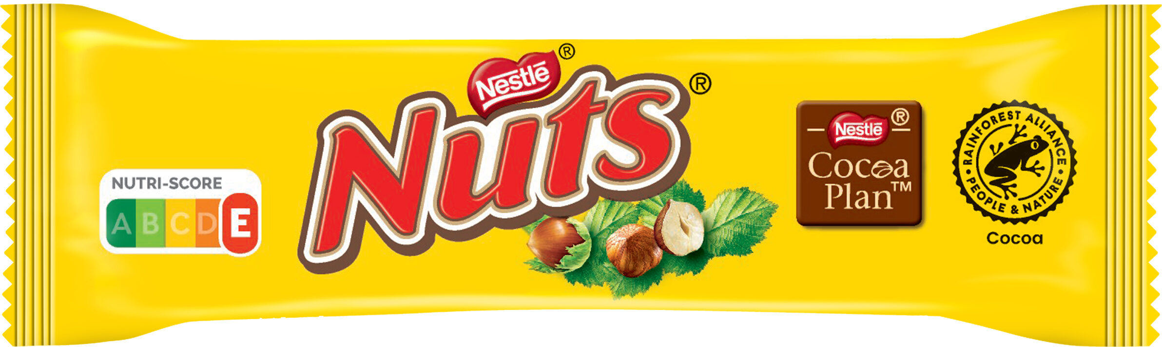 NUTS barre chocolatée 42g - Produit