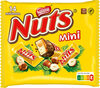NUTS MINI barre chocolatée Sachet 332g - Product