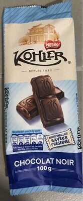 Chocolat noir Kohler - Product - fr