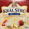 Král sýrů Hermelín lahůdková paprika - Produit