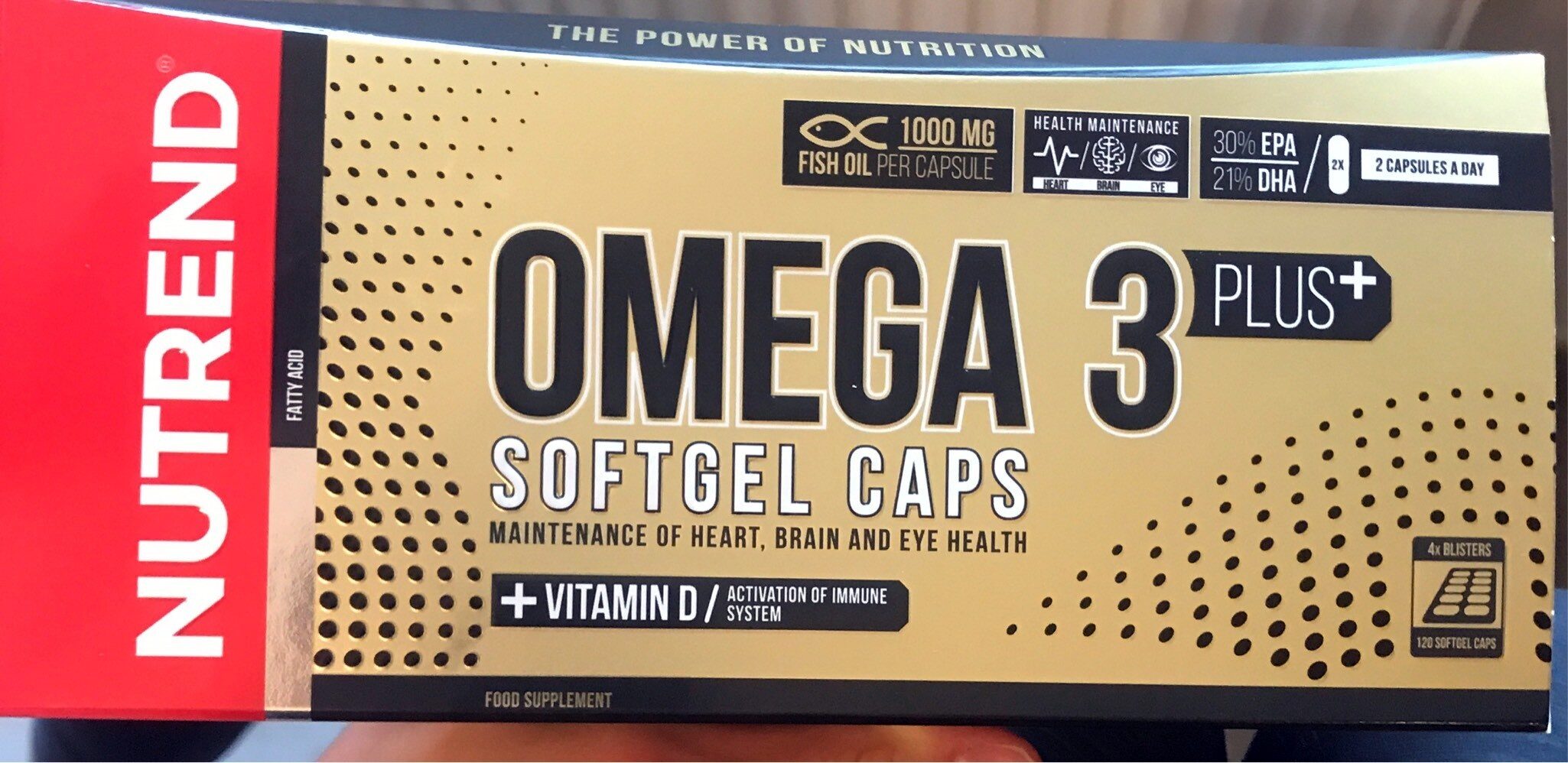 Omega 3 Plus Softgel Caps - Product - cs