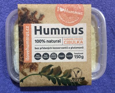 Hummus karamelizovaná cibulka - Produit - cs