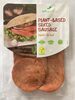 Plant-based sliced sausage semi-dried - Product