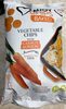 Baked potato chips with carrot and onion - Produkt