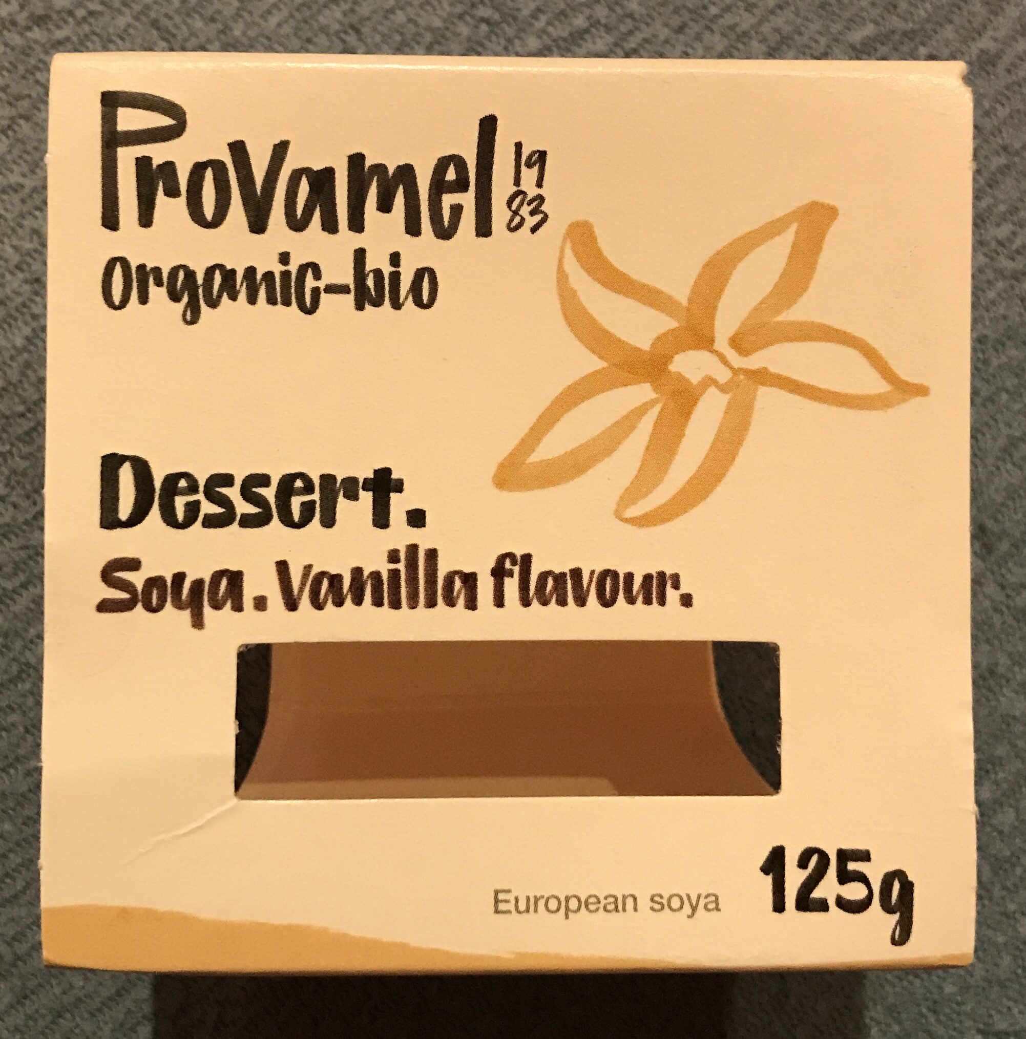 Bio sójový dezert s vanilkovou příchutí - Produit - cs