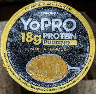YoPRO Protein pudding - vanilla - Produkt - en