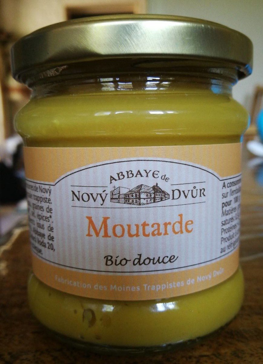 Moutarde douce bio, 210g - Product - fr