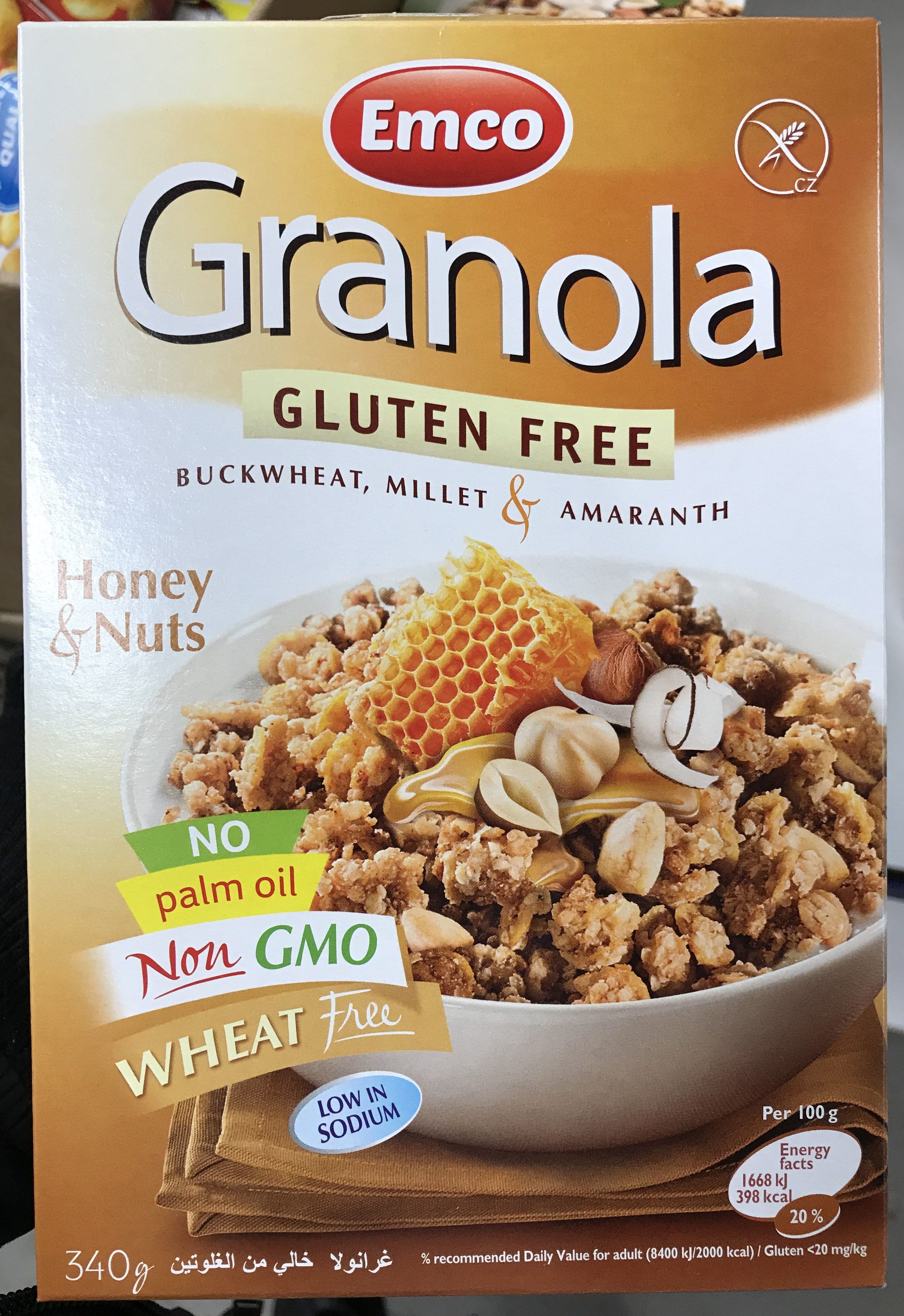 Granola honey & nuts - Produit