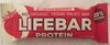 LIFEBAR Proteinová tyčinka Bio jahodová - Produkt