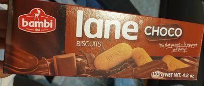 Bambi Chocolate Covered Lane Biscuits - Produit