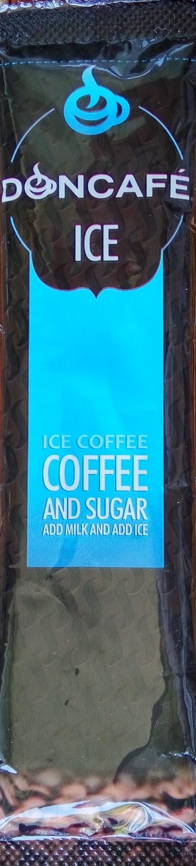Ice coffee - Производ