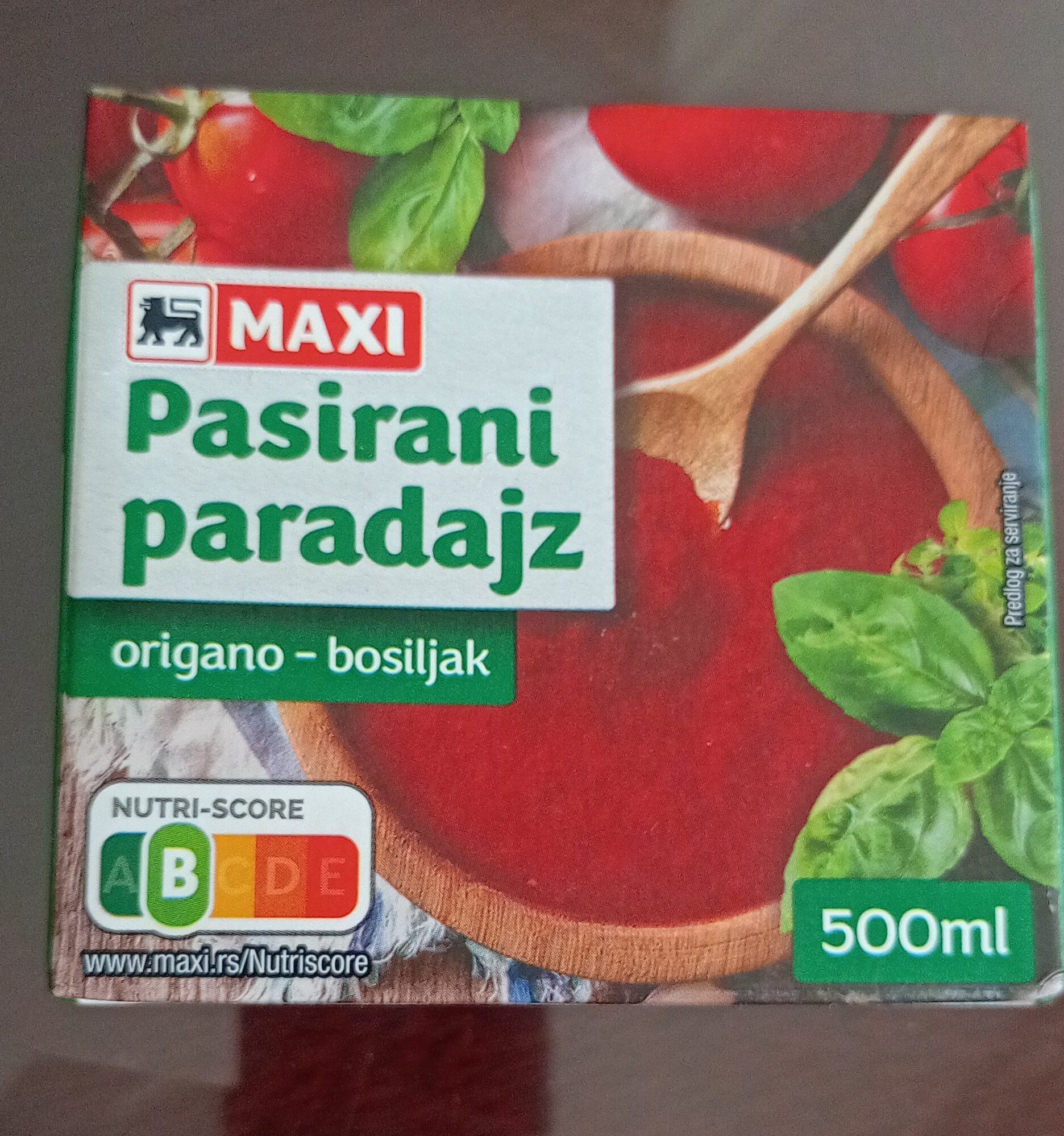 Pasirani paradajz origano bosiljak - Produit - sr