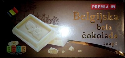 Premia belgijska bela čokolada - Produit - sr