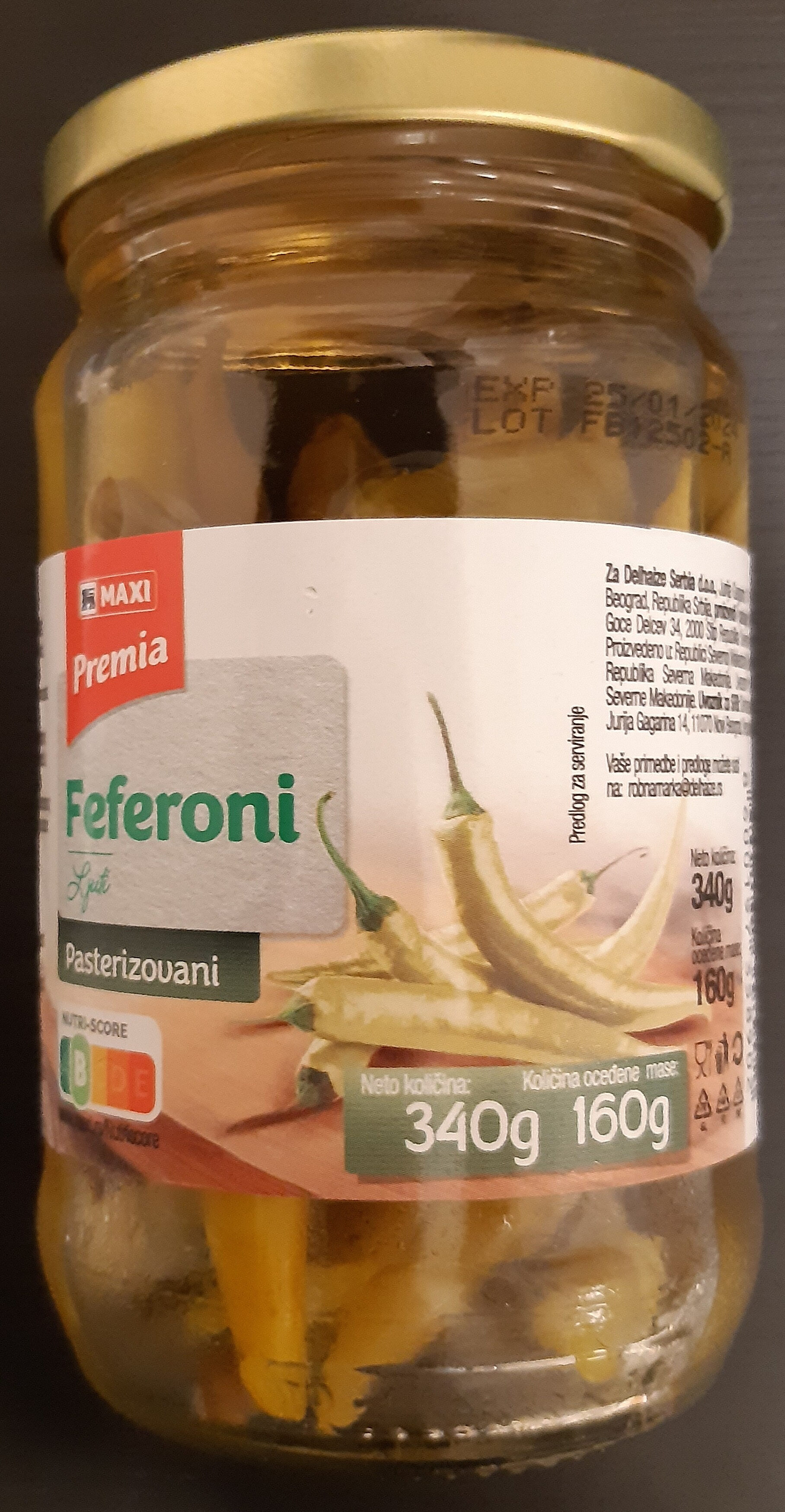 Feferoni - Производ