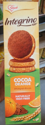 Integrino cocoa orange wholegrain biscuits - نتاج - bg