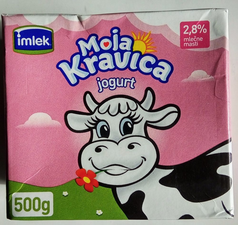 Moja kravica jogurt sa 2.8% m.m. - Produit - sr