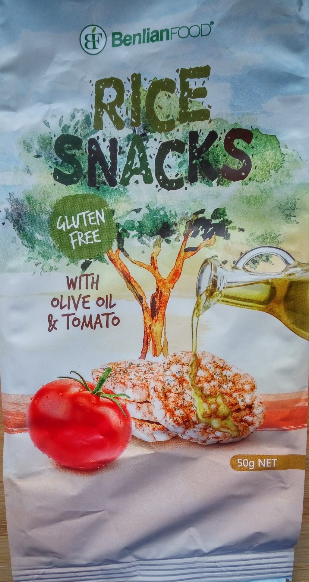 Rice snack tomate - Производ