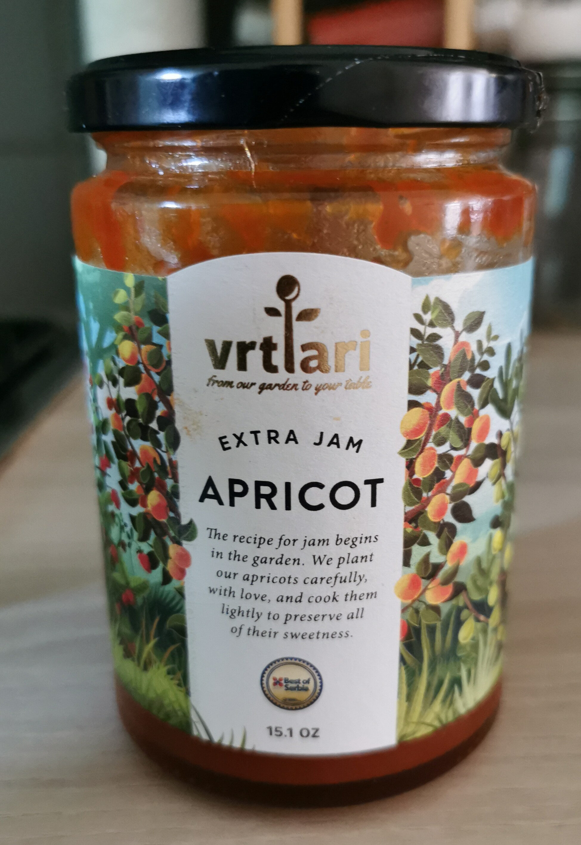 Extra Apricot Jam - Product - en