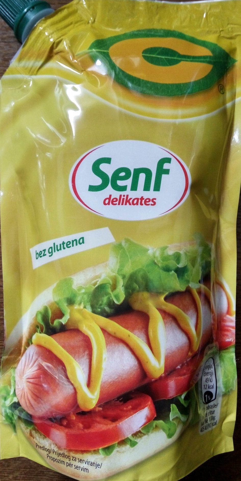 C senf delikates - Производ