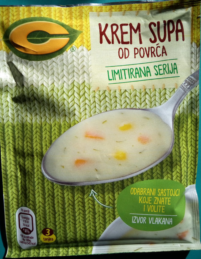 C krem supa od povrća - Производ
