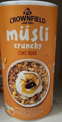 Crunchy Zimt Nuss müsli - Produkt