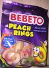 Bebeto Peach Rings - Produit