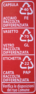 Cetrioli - Istruzioni per il riciclaggio e/o informazioni sull'imballaggio