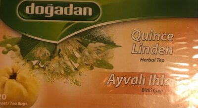 Dogadan Quince Linden Herbal Tea 20 Tea Bags - Product - fr