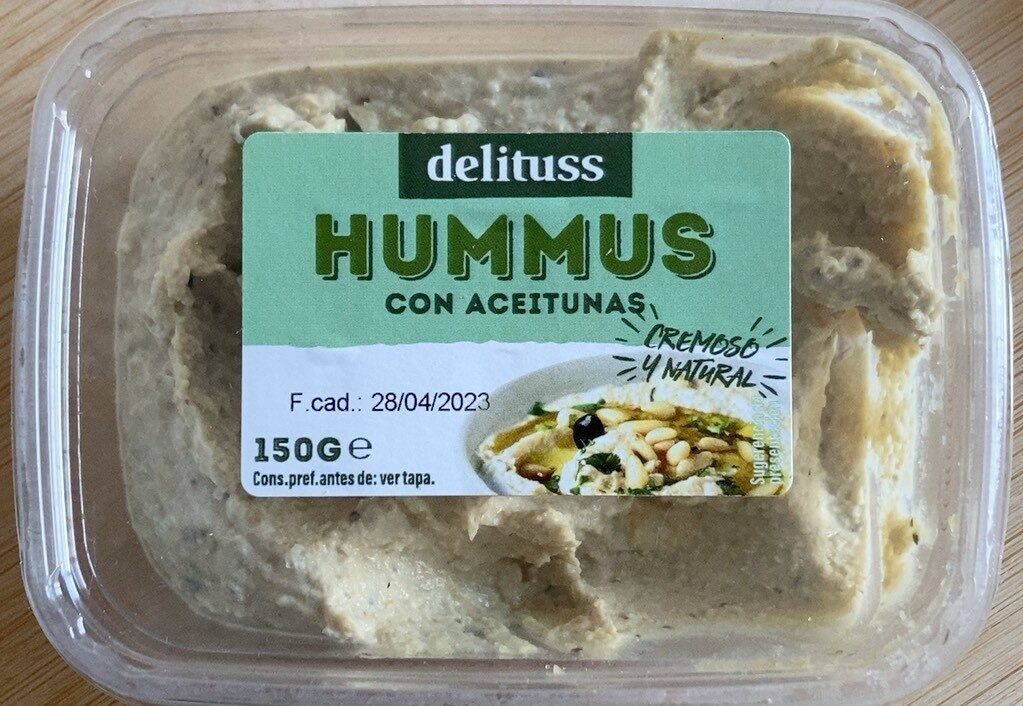Hummus con Aceitunas - Producte - es