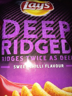 Lay's Deep Ridged Sweet Chilli - Produkt - fr