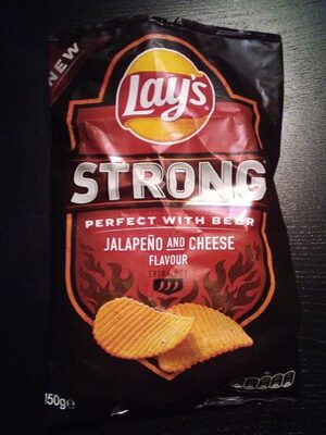 Lay's strong jalapeno and cheese flavour - Product - fr