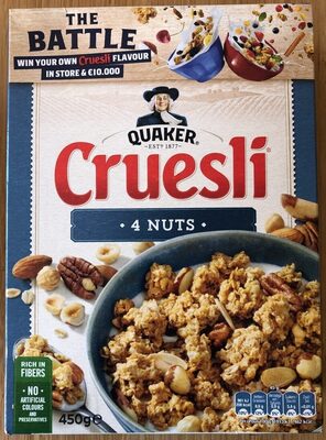 Cruesli 4 nuts - Product - fr