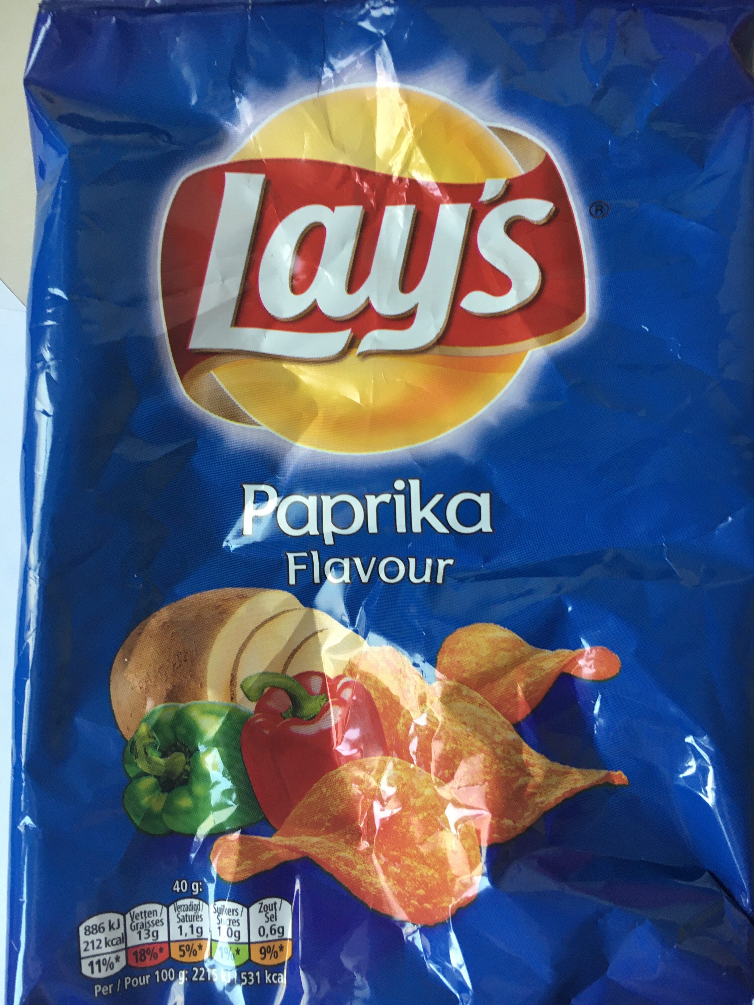 Lay’s paprikachips - Product