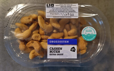 Ongezouten cashew noten extra groot - Product